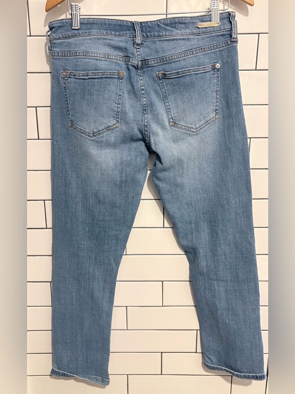 Anthropologie Pilcro and the Letterpress embroidered slim boyfriend jeans 29 - Picture 5 of 7